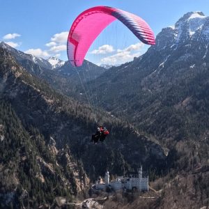 Gleitschirmfliegen im Allgäu