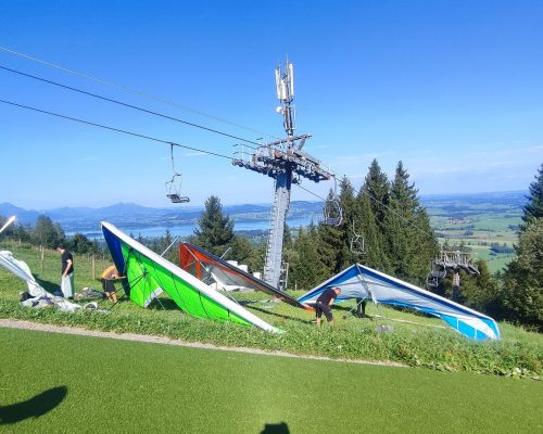 Drachenflugkurs am Buchenberg